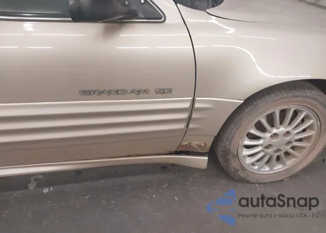 2001 Pontiac Grand Am Se1 from USA, damaged, VIN 1G2NF52T61M574125